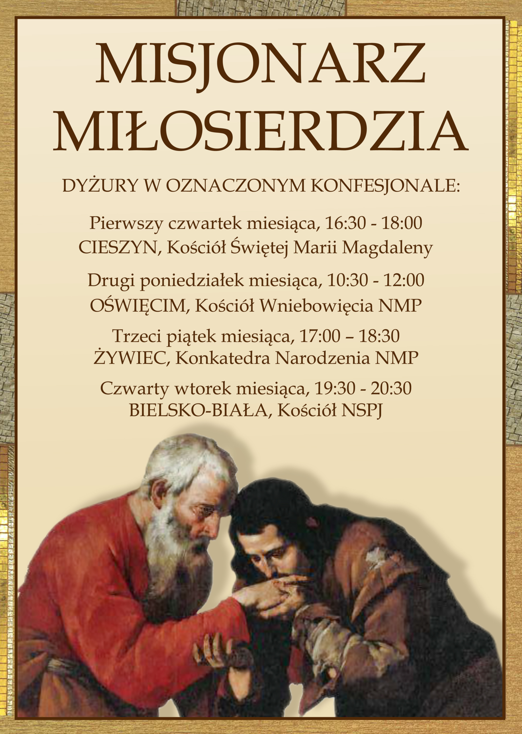 Dyżury Misjonarzy Miłosierdzia-1